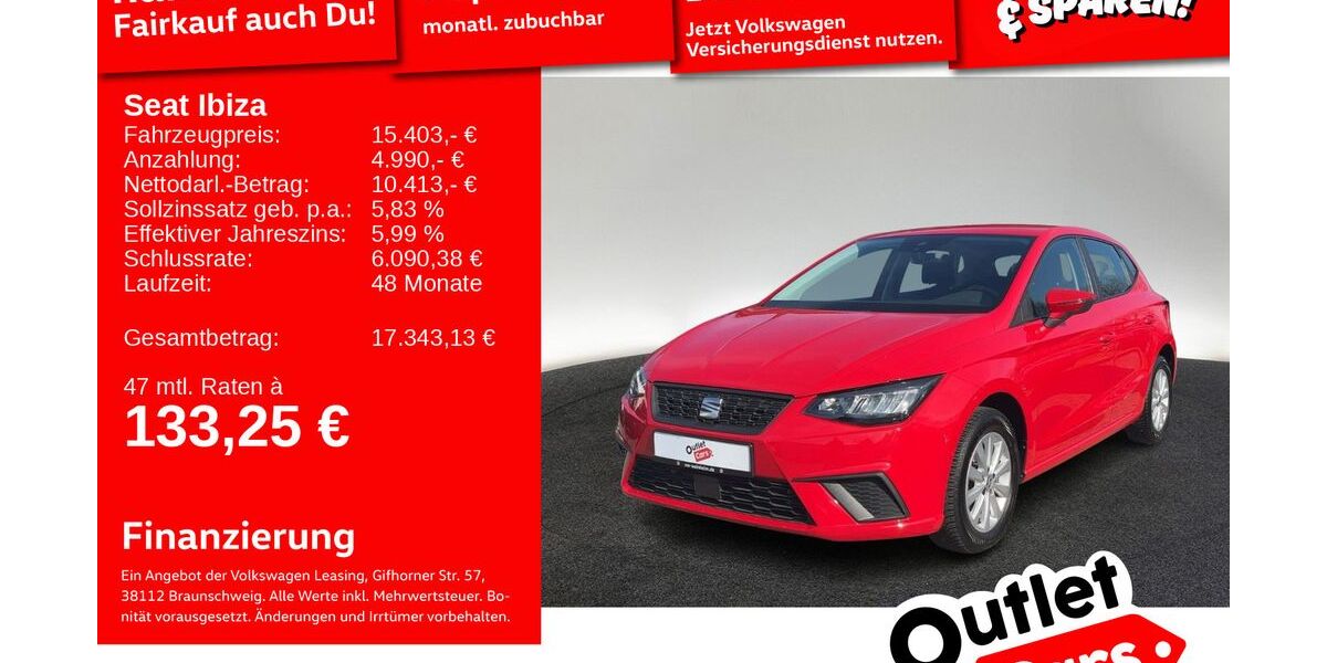 Seat Ibiza 30.540 km 15.249 &euro; Mannheim 68309