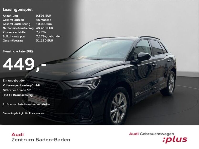 Audi Q3 24.153 km 48.450 € Baden Baden 76532