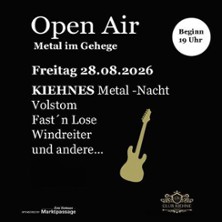 Kiehnes Metal-Nacht - Open Air 28.08.2026 Club Kiehne