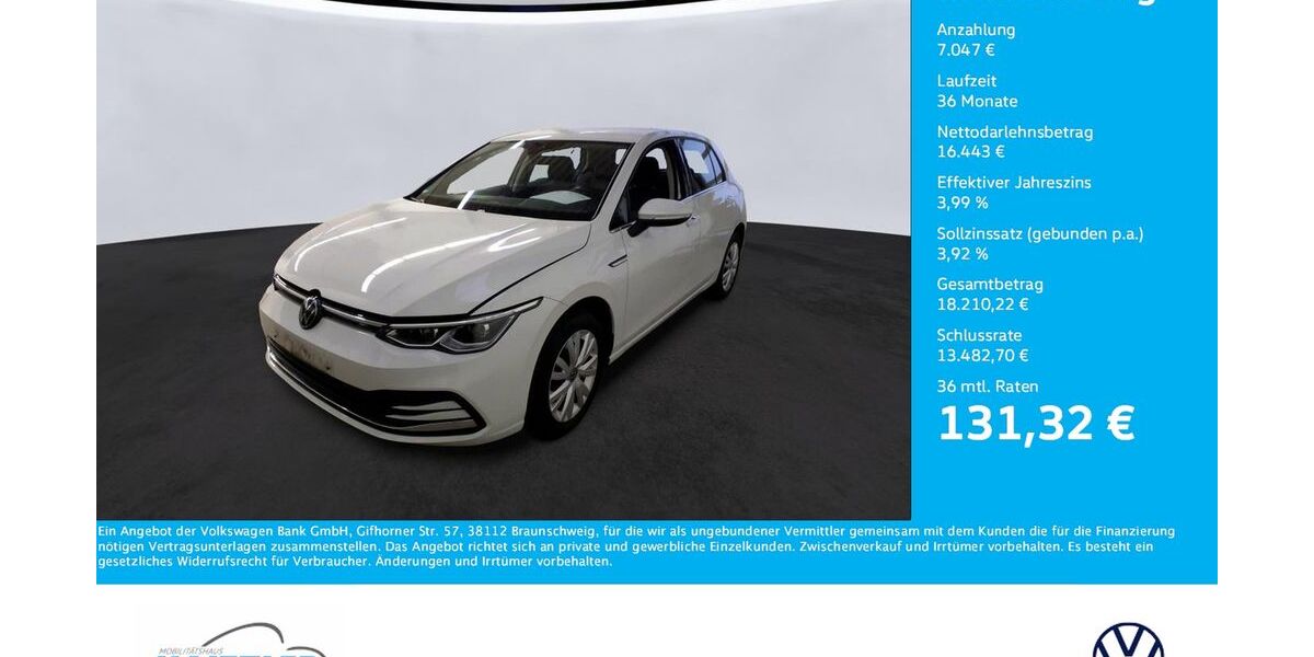 VW Golf 18.840 km 23.490 &euro; Gernsbach 76593