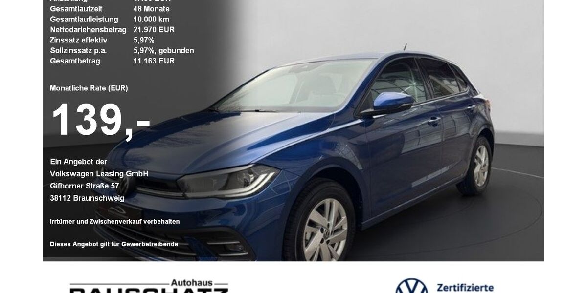 VW Polo 6.248 km 19.620 &euro; Sigmaringen 72488