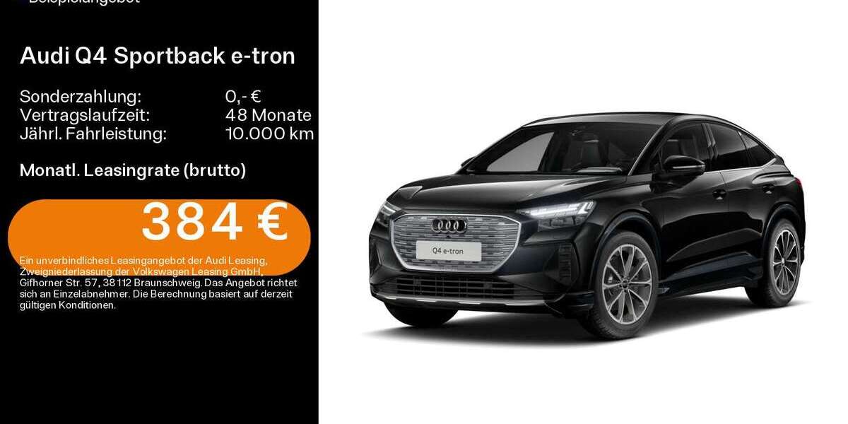 Audi Q4 e-tron 4.900 km 42.999 &euro; Linsengericht 63589