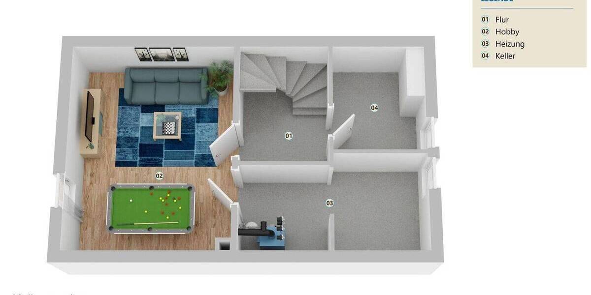 Reihenendhaus Achim - 4 Zimmer, 97 m&sup2;, 255.000&euro; | Angebot:26512753