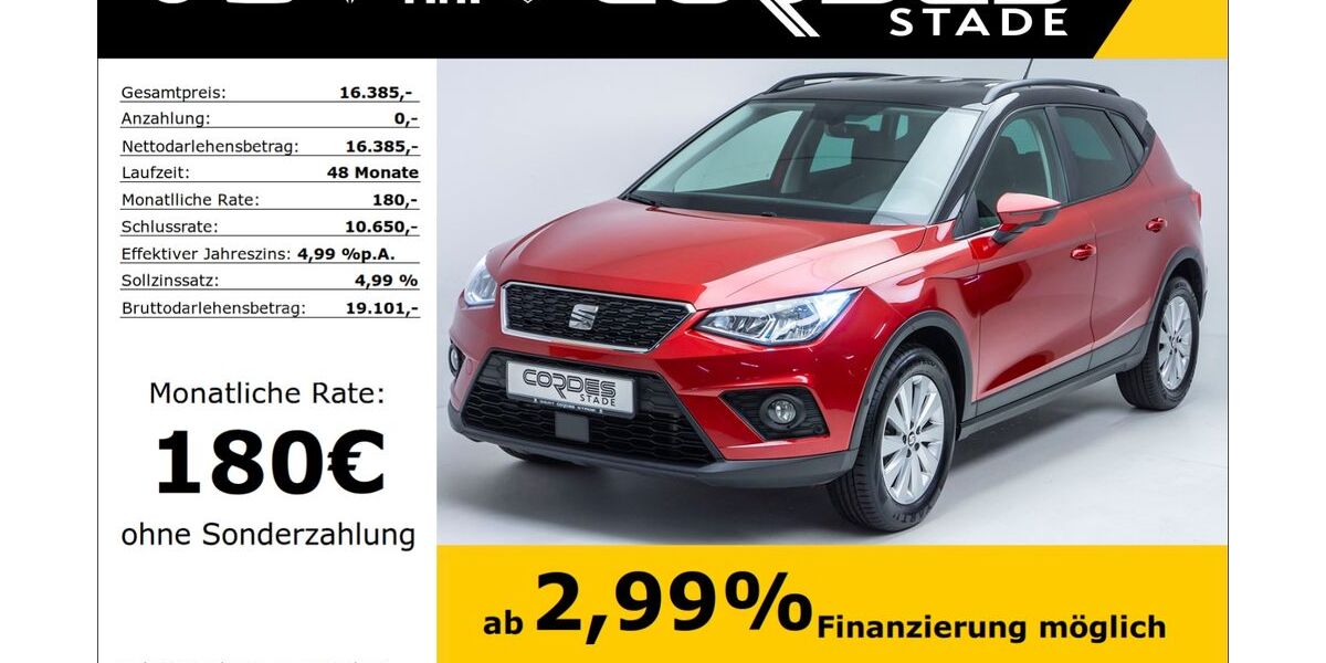 Seat Arona 46.626 km 16.385 &euro; Stade 21680