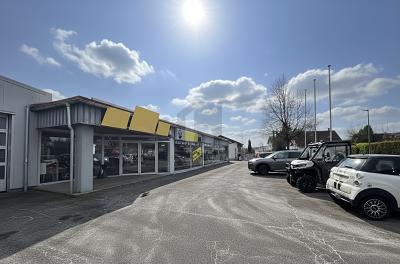 REPRÄSENTATIV, SICHTBAR AN HAUPTSTRASSE - Gewerbeobjekt Erkheim | Angebot:26437823