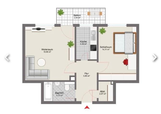 Mehrfamilienhaus, Wohnhaus München Feldmoching-Hasenbergl - 2 Zimmer, 55 m&sup2;, 400.000&euro; | Angebot:26214111