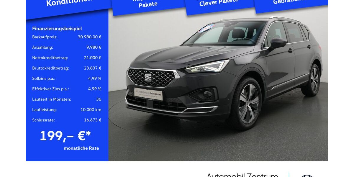 Seat Tarraco 32.663 km 29.480 &euro; Leverkusen 51379