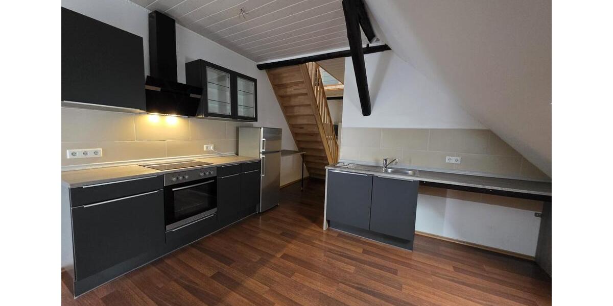 Außergewöhnlich wohnen im Fachwerk – großzügige Maisonette 3 zimmer