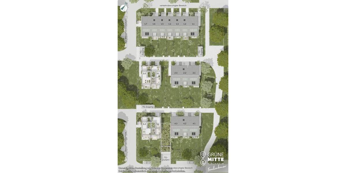 Reihenmittelhaus Kirchheim Heimstetten - 4 Zimmer, 114 m&sup2;, 989.000&euro; | Angebot:24683560