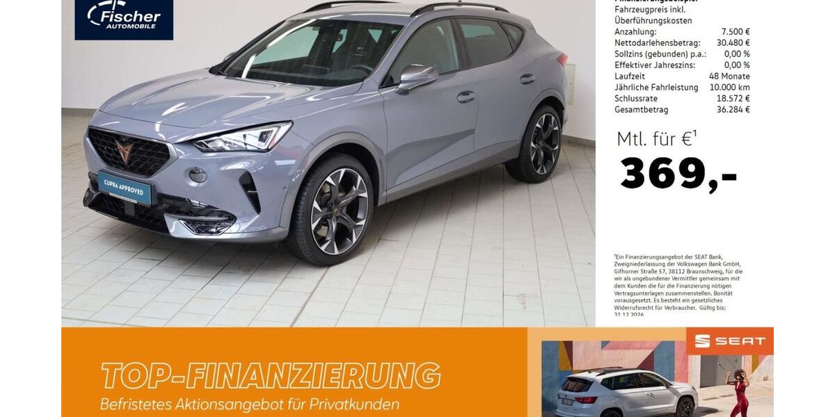 Cupra Formentor 9.549 km 37.980 &euro; Amberg 92224