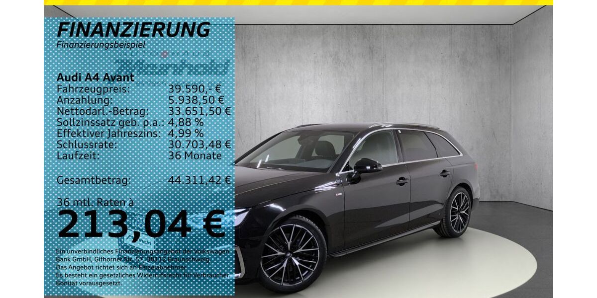 Audi A4 25.400 km 38.222 &euro; Auerbach/Rebesgrün 08209