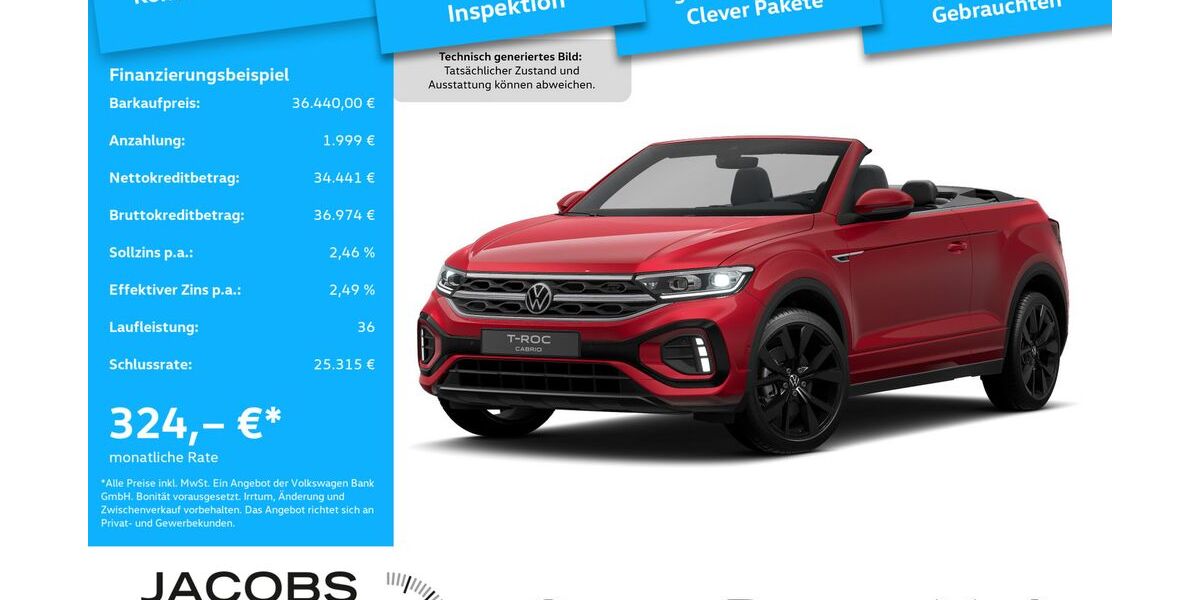 VW T-Roc 8.747 km 36.440 &euro; Bergheim 50126