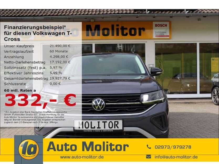 VW T-Cross 12.500 km 21.490 € Eslohe 59889