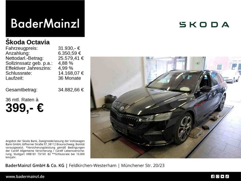 Skoda Octavia 69.100 km 31.930 € Feldkirchen/Westerham 83620