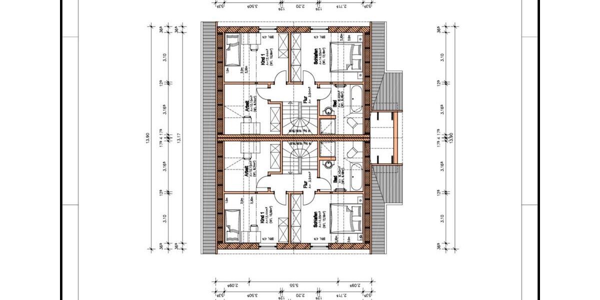 Etagenwohnung Kröpelin - 4 Zimmer, 103 m&sup2;, 1.650&euro; | Angebot:26322403