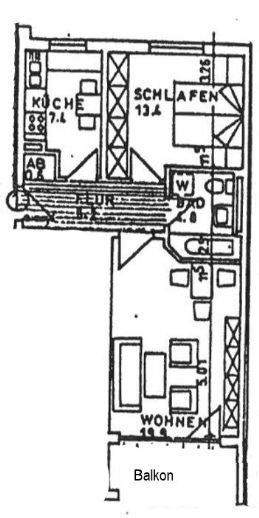 Etagenwohnung Leipzig Lindenthal - 2 Zimmer, 129.000&euro; | Angebot:26346626