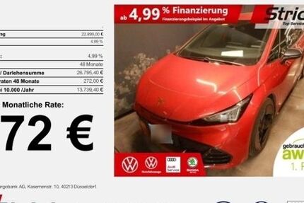 Cupra Born 27.583 km 22.478 &euro; Detmold 32760