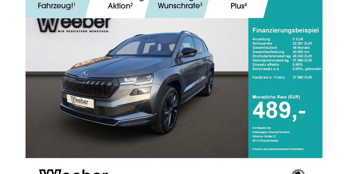 Skoda Karoq 7.491 km 36.950 &euro; Weil der Stadt 71263