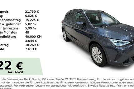 Seat Arona 10.465 km 21.750 &euro; Dessau-Roßlau 06842