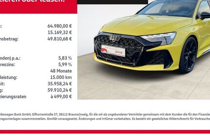 Audi RS3 9.850 km 64.779 &euro; Bitterfeld-Wolfen 06749