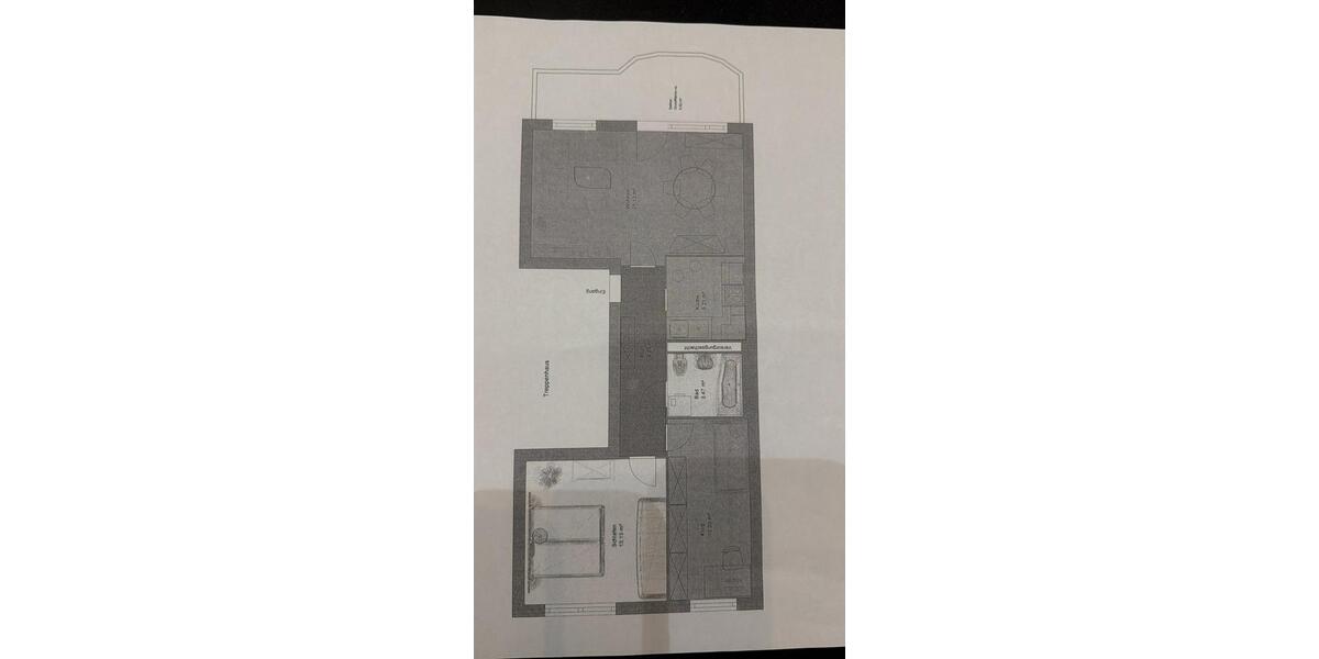 Etagenwohnung Sömmerda - 3 Zimmer, 60 m&sup2;, 495&euro; | Angebot:25540083