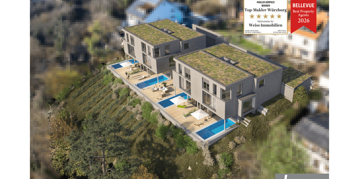 Doppelhaushälfte Höchberg - 4 Zimmer, 211 m&sup2;, 2.557.000&euro; | Angebot:25703506