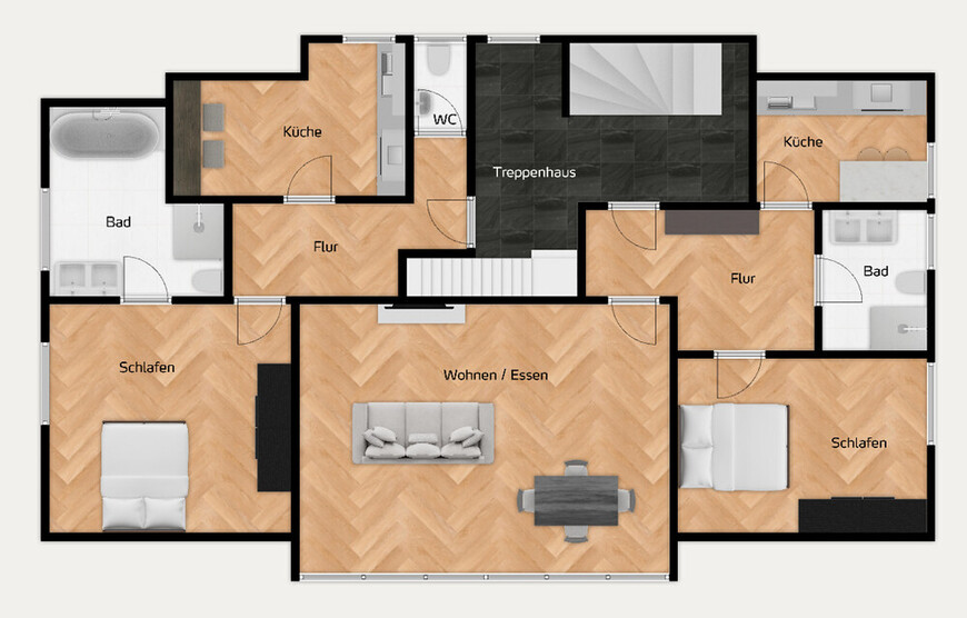 Charmantes 3-Familienhaus – St. Mauritz!
