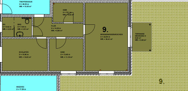 Etagenwohnung Schortens Heidmühle - 3 Zimmer, 79 m&sup2;, 279.000&euro; | Angebot:25730032