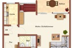 Uninähe! Helle Etagenwohnung mit großzügigem Balkon 1 zimmer