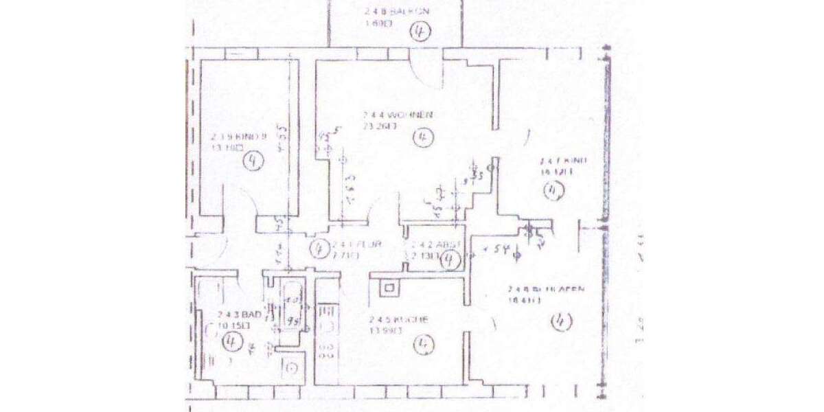 gepflegte 4 Raum - ETW mit Küche, Balkon und Pkw-Stellplatz am Stadtrand - Etagenwohnung Apolda | Angebot:24308532