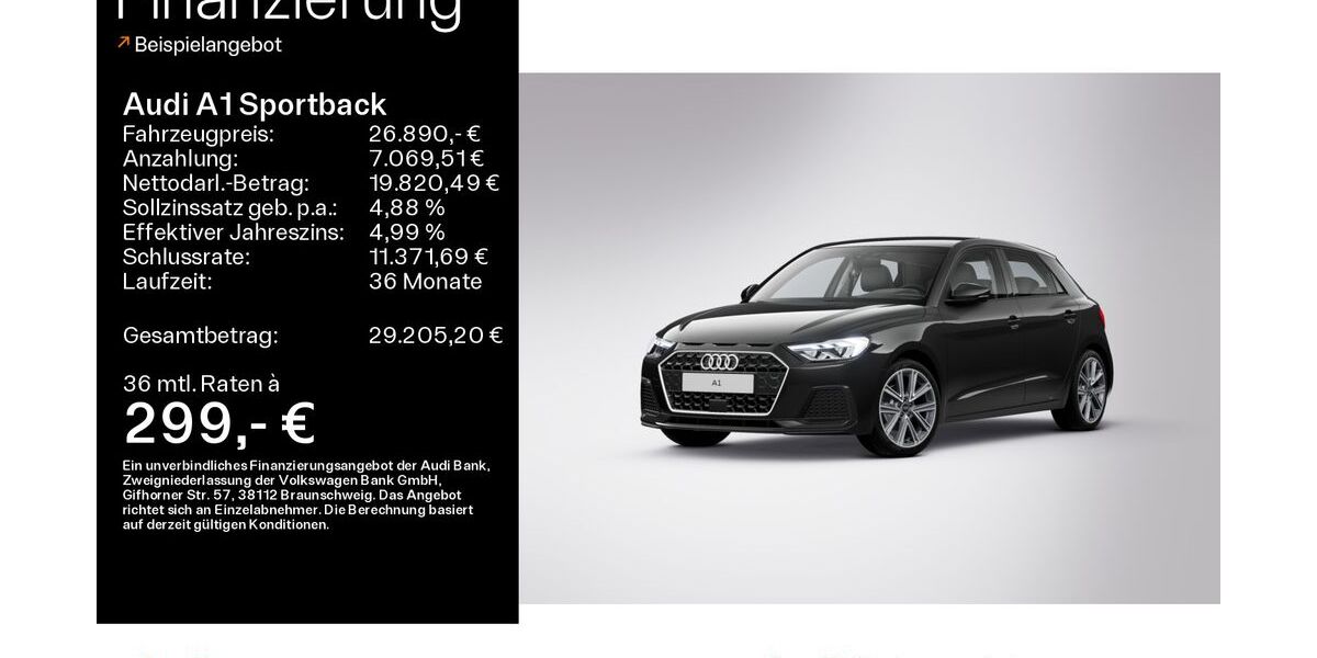 Audi A1 27.366 km 24.880 &euro; Oberursel 61440