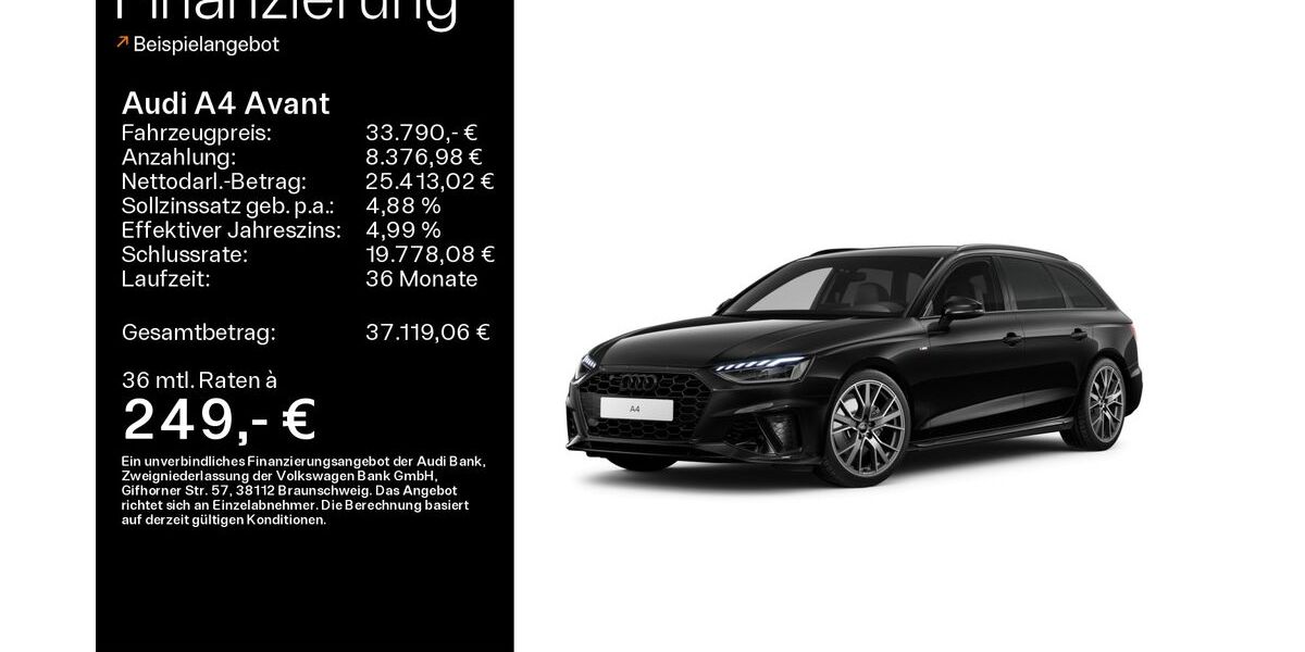 Audi A4 21.400 km 33.790 &euro; Sand am Main 97522