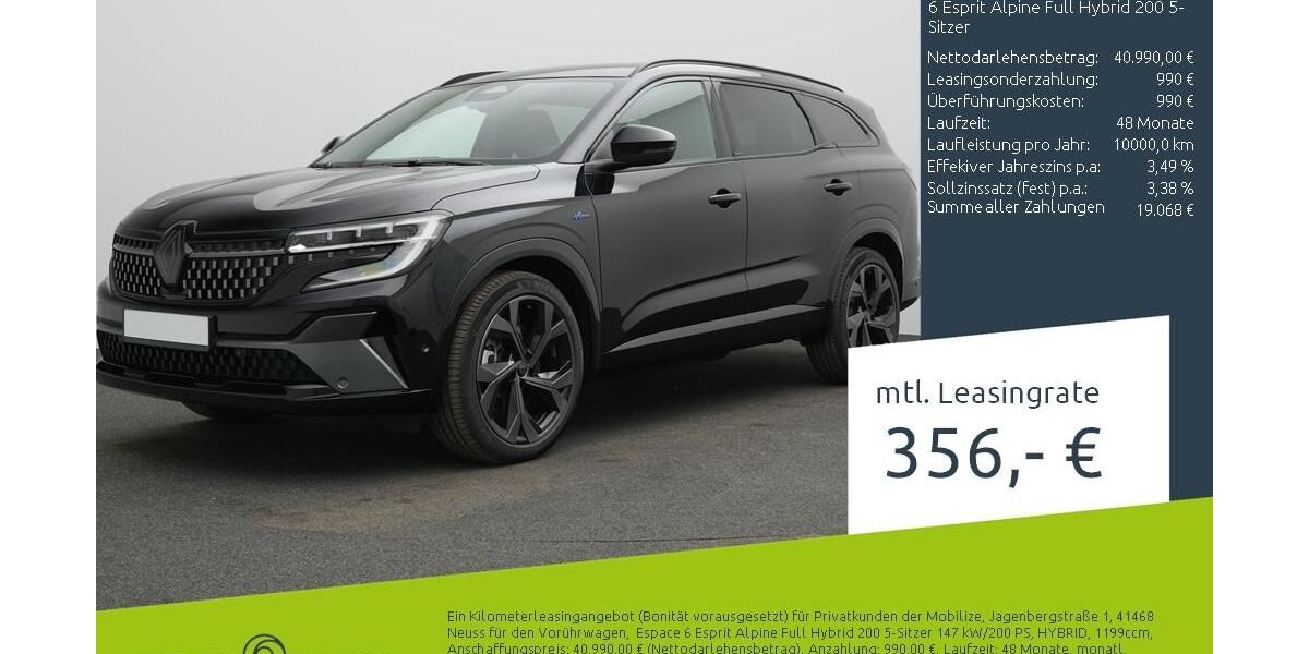 Renault Espace 13.394 km 39.480 &euro; Bremen 28207