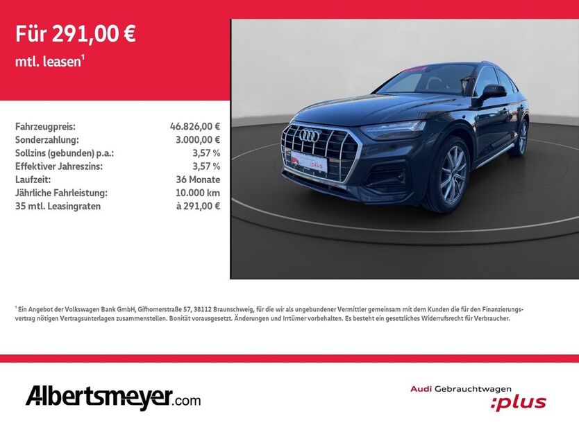 Audi Q5 11.503 km 46.826 € Mühlhausen/Thüringen 99974