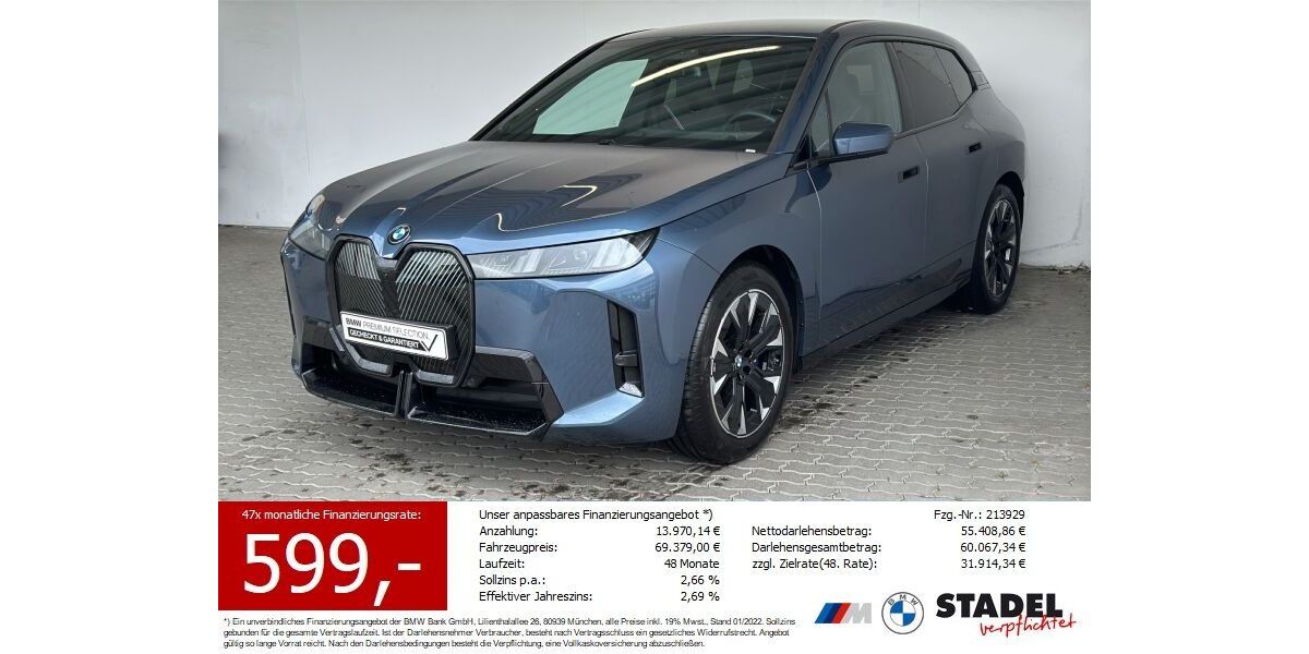 BMW iX 20.895 km 67.400 &euro; Heilbronn 74074