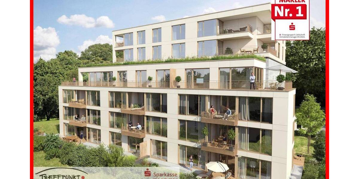 Etagenwohnung Emden Stadtzentrum - 2 Zimmer, 59 m&sup2;, 281.000&euro; | Angebot:26026471