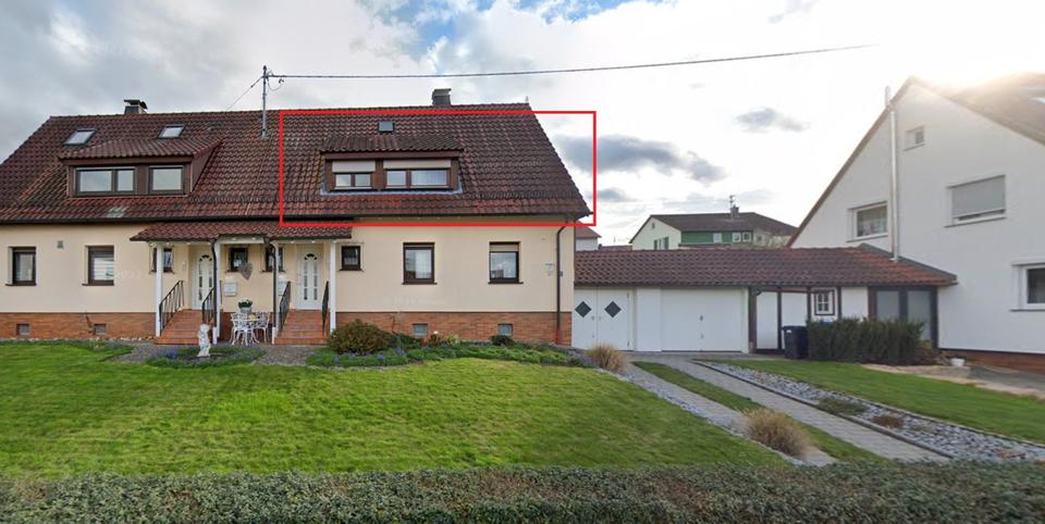 Etagenwohnung Waiblingen Bittenfeld - 3 Zimmer, 60 m&sup2;, 1.100&euro; | Angebot:26677351