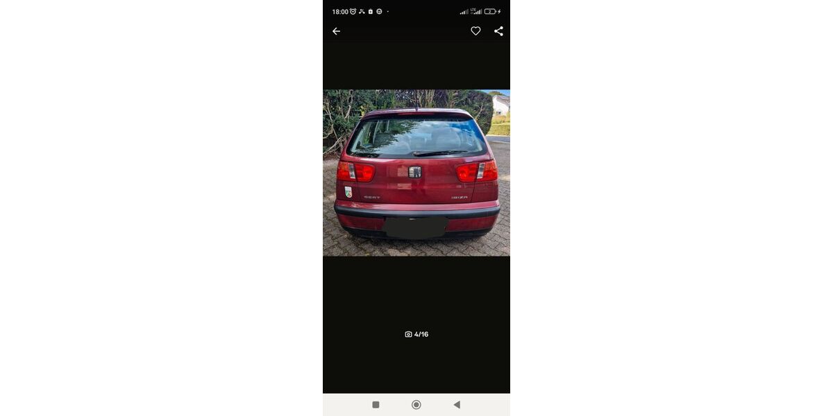 Seat Ibiza 116.000 km 1.400 &euro; Düsseldorf 40233