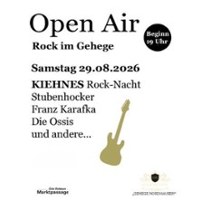 Kiehnes Rock-Nacht - Open Air 29.08.2026 Club Kiehne