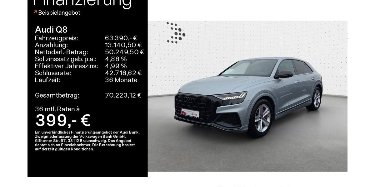 Audi Q8 49.618 km 63.390 &euro; Bad Nauheim 61231