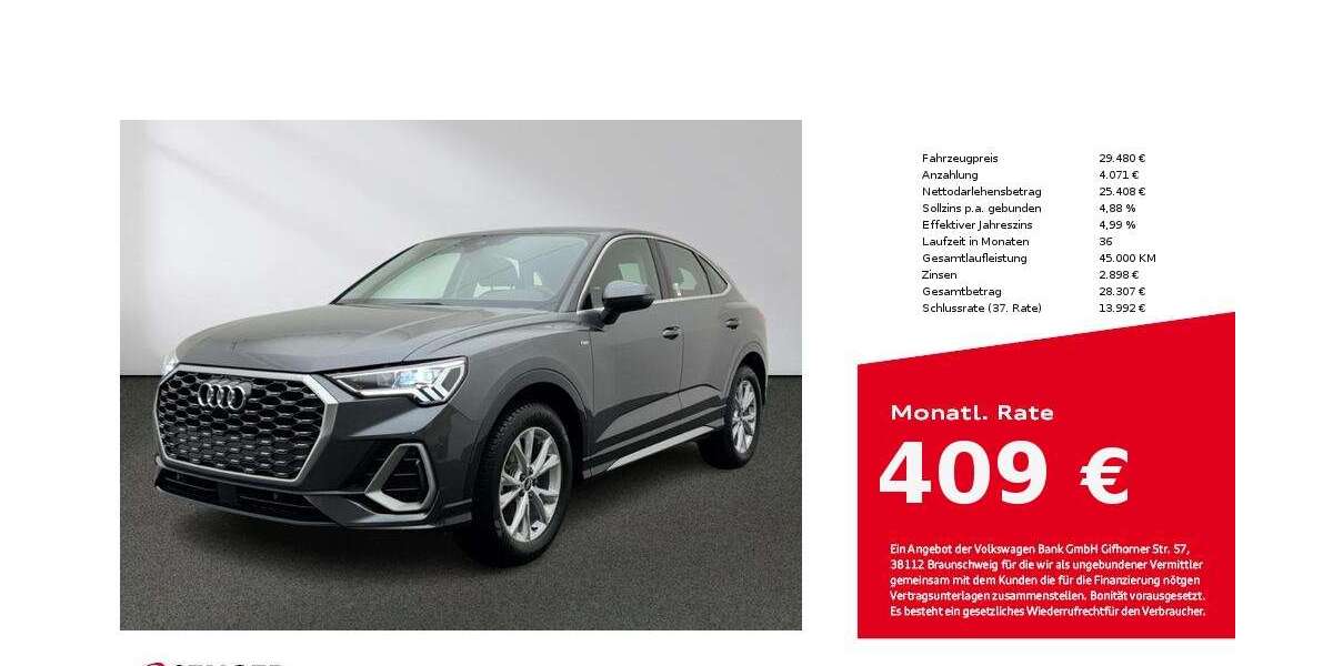 Audi Q3 4.025 km 29.480 &euro; Lingen 49809