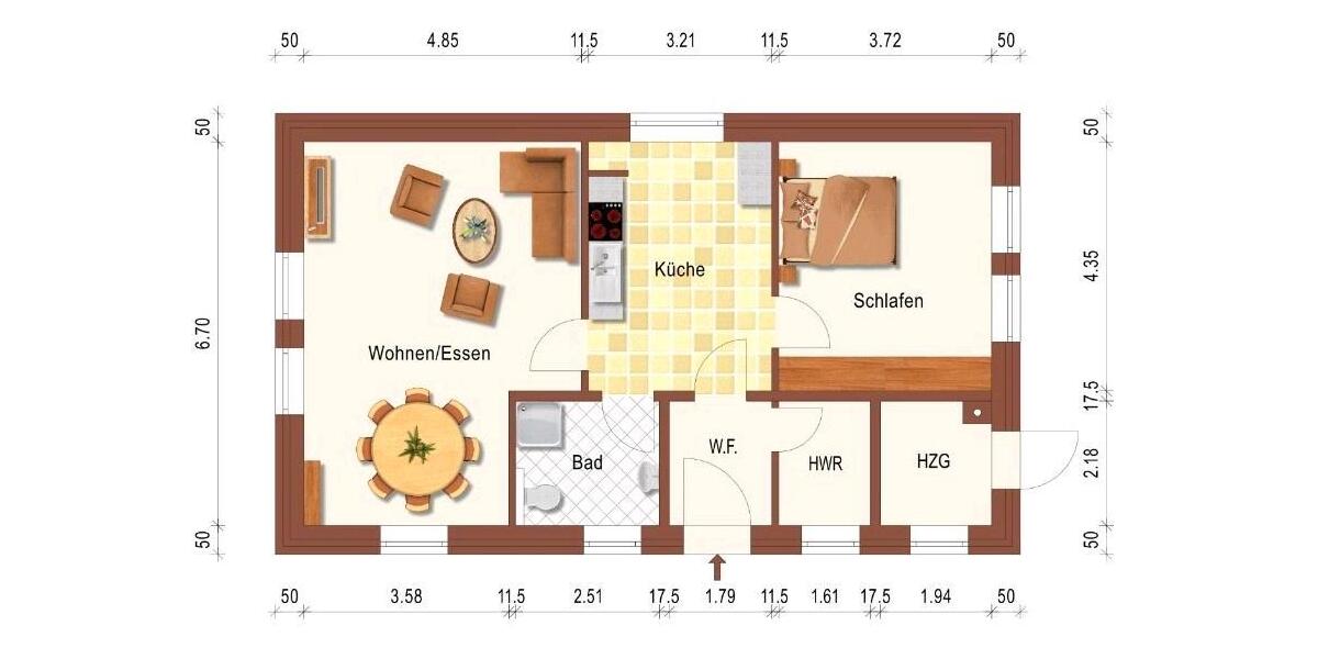 Erdgeschoss Neubauwohnung in bester Lage von Beverstedt - zentral 2 zimmer
