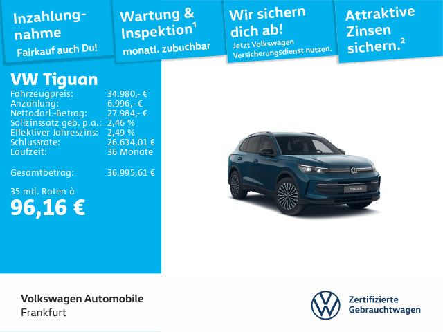 VW Tiguan 19.741 km 34.980 &euro; Frankfurt 60326