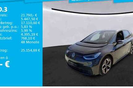 VW ID.3 37.331 km 21.790 € Hannover 30519