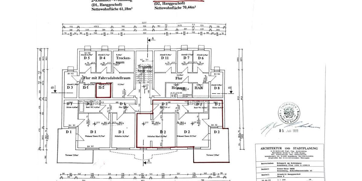 Terrassenwohnung Sonneberg - 2.5 Zimmer, 70 m&sup2;, 112.000&euro; | Angebot:26994478