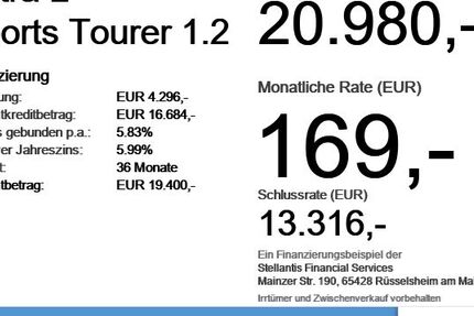Opel Astra 29.100 km 20.980 &euro; Augsburg 86154