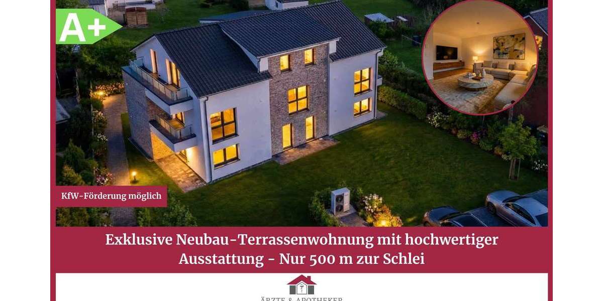 Etagenwohnung Kappeln - 2 Zimmer, 60 m&sup2;, 234.500&euro; | Angebot:26451402