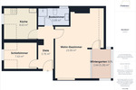 Gemütliche 2-Zimmer-Dachgeschoßwohnung mit Wintergarten in Trier-Euren