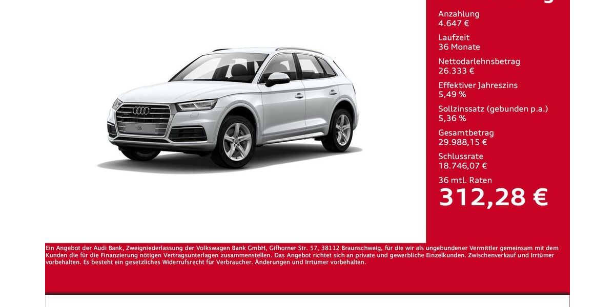 Audi Q5 52.100 km 30.980 &euro; Halle 06122