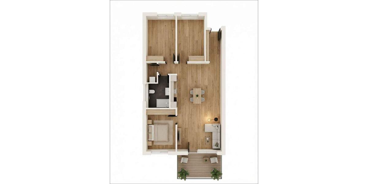 Etagenwohnung Aschaffenburg Innenstadt - 4 Zimmer, 105 m&sup2;, 468.900&euro; | Angebot:25747509